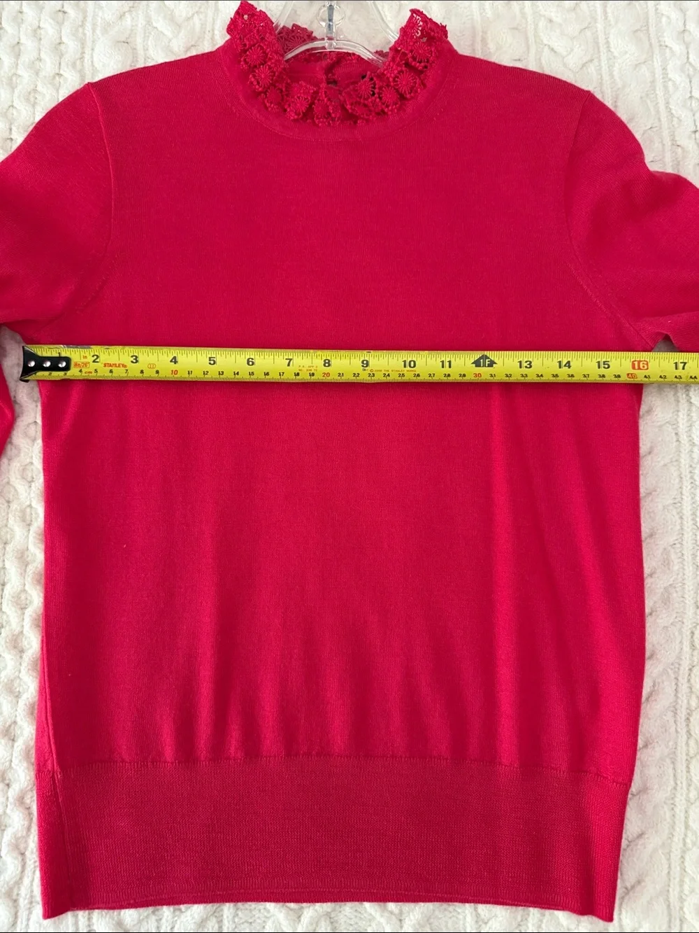 J. Crew Women's Ruffle Turtleneck Sweater - Bright Pink